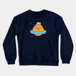 Summer Saturn Crewneck Sweatshirt